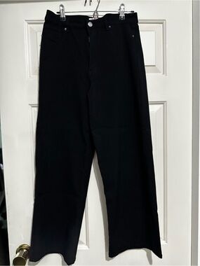 Women's Black Bootcut Pants - Classic Everyday Style